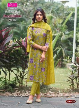 Diya trends rashmika vol.2 Kurtis at Wholesale Prices