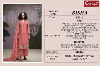 Ganga bisha 4216 Dress materials manufacturers in Kolkata