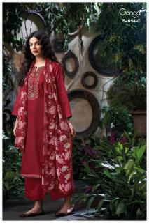 Ganga bruna 4054 Wholesale dress materials in Surat