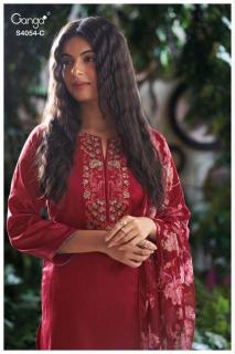 Ganga bruna 4054 Wholesale dress materials in Surat