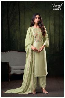 Ganga chayana 4352 Dress material suppliers in Surat
