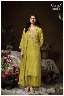 Ganga chiraya 4235 Dress materials wholesalers in kolkata