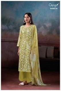 Ganga gynah 4083 Wholesale dress material dealers in Hyderabad