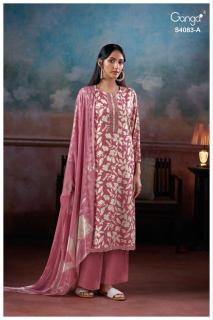 Ganga gynah 4083 Wholesale dress material dealers in Hyderabad