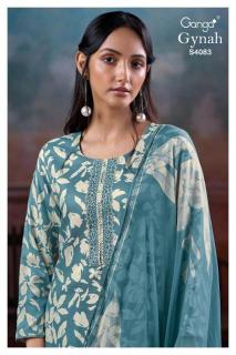 Ganga gynah 4083 Wholesale dress material dealers in Hyderabad