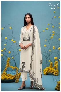 Ganga helina 4467 Wholesale wedding dress materials in Kolkata