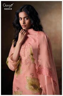 Ganga janelle 4234 Wholesale dress fabrics in Delhi