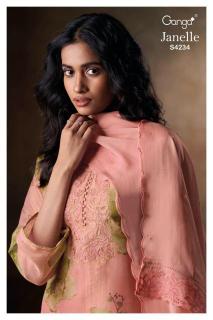 Ganga janelle 4234 Wholesale dress fabrics in Delhi