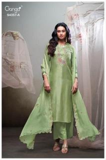 Ganga jezmee 4357 Dress material suppliers in Ahmedabad