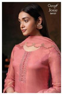 Ganga josie 4137 Wholesale dress material suppliers in West Bengal
