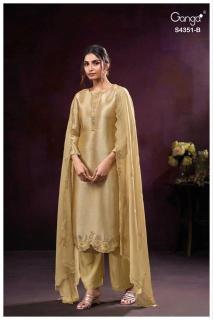 Ganga nolvia 4351 Dress materials wholesale suppliers