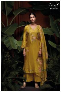 Ganga riva 4204 Designer dress materials in Mumbai