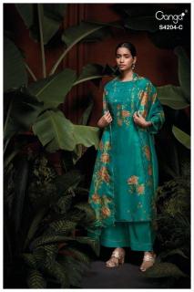 Ganga riva 4204 Designer dress materials in Mumbai