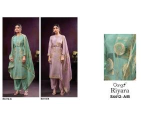 Ganga riyara 4412 Surat wholesale dress materials