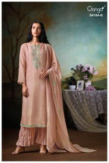 Ganga rosie 4184 Casual dress material suppliers in mumbai