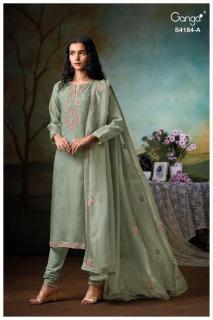 Ganga rosie 4184 Casual dress material suppliers in mumbai