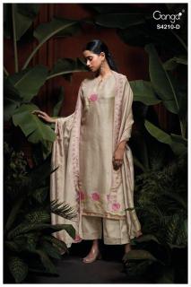 Ganga serena 4210 Dress materials dealers in Delhi
