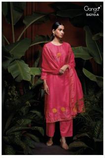 Ganga serena 4210 Dress materials dealers in Delhi
