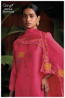Ganga serena 4210 Dress materials dealers in Delhi