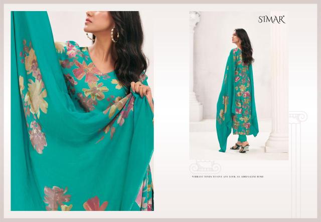 Glossy Simar Everbloom Vol 2 Hyderabad dress material market