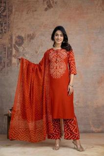 Janni 3pcs cotton Kurti exporters in Hyderabad