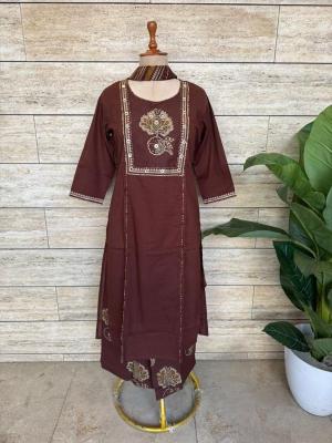 Janni 3pcs cotton Kurti manufacturer in Delhi