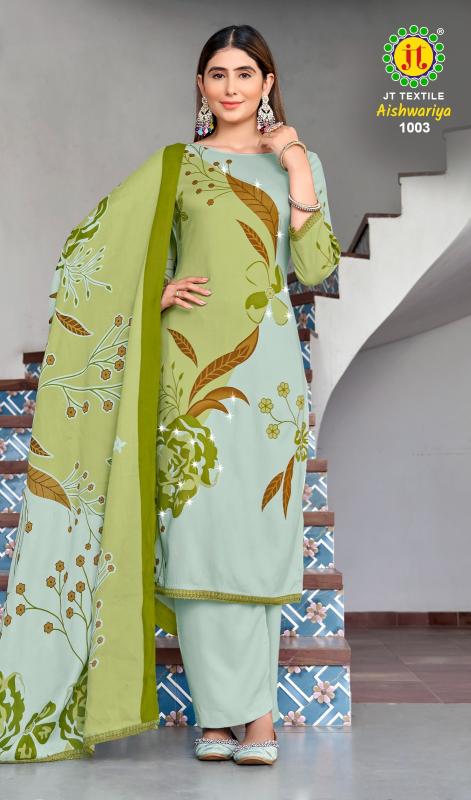 Jt Aishwariya Vol 1 Bollywood dress materials wholesale Hyderabad