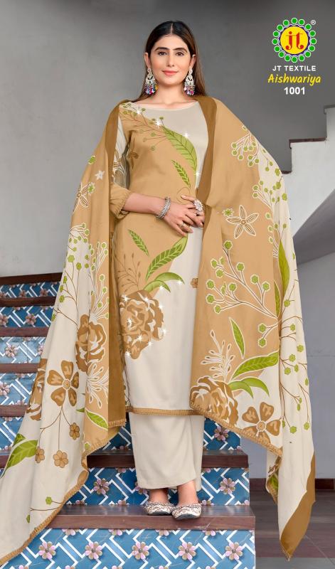 Jt Aishwariya Vol 1 Bollywood dress materials wholesale Hyderabad