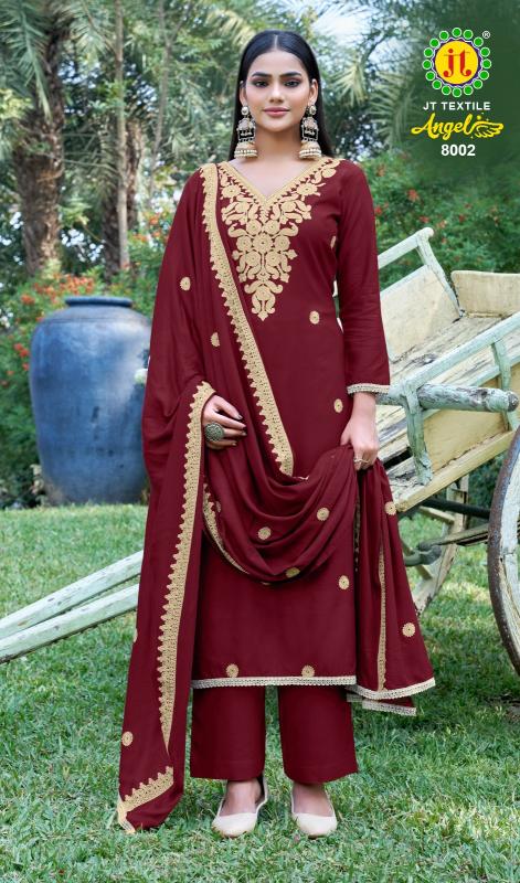 Jt Angel Vol 8 Bangalore dress material market