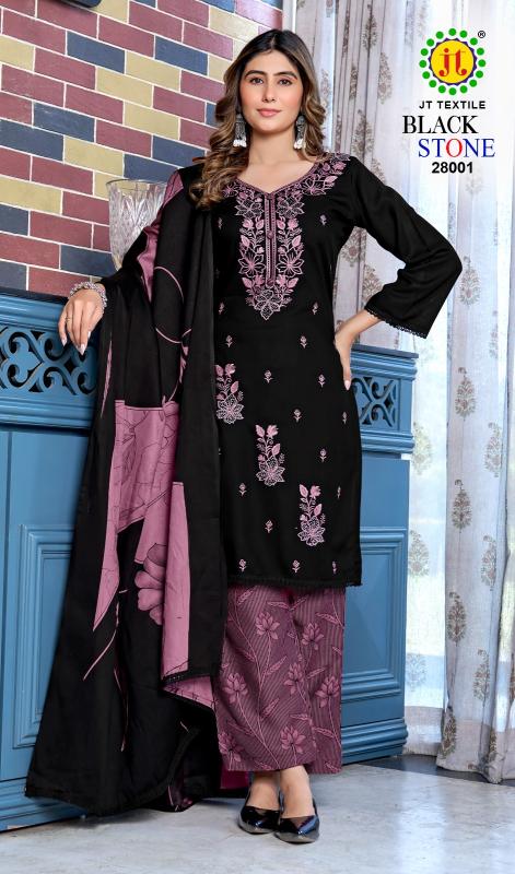 Jt Black Stone Vol 28 Dress material suppliers in Hyderabad