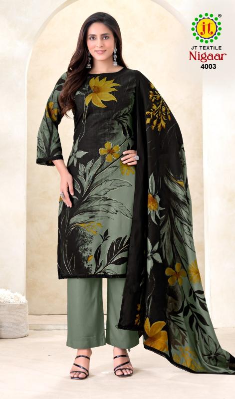 Jt Nigaar Vol 4 Wholesale ladies dress materials in Hyderabad