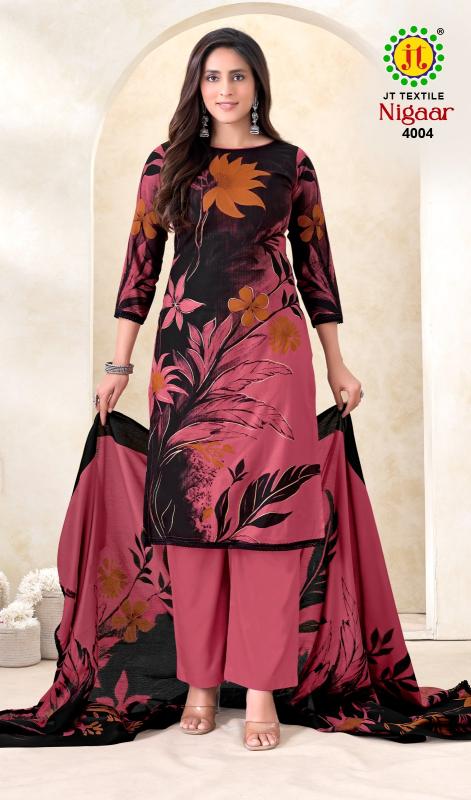 Jt Nigaar Vol 4 Wholesale ladies dress materials in Hyderabad