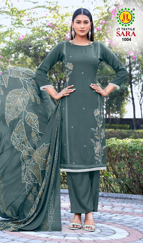 Jt Sara Vol 1 Wholesale dress material market price