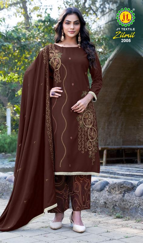 Jt Zilmil Vol 2 Dress material manufacturers in Hyderabad