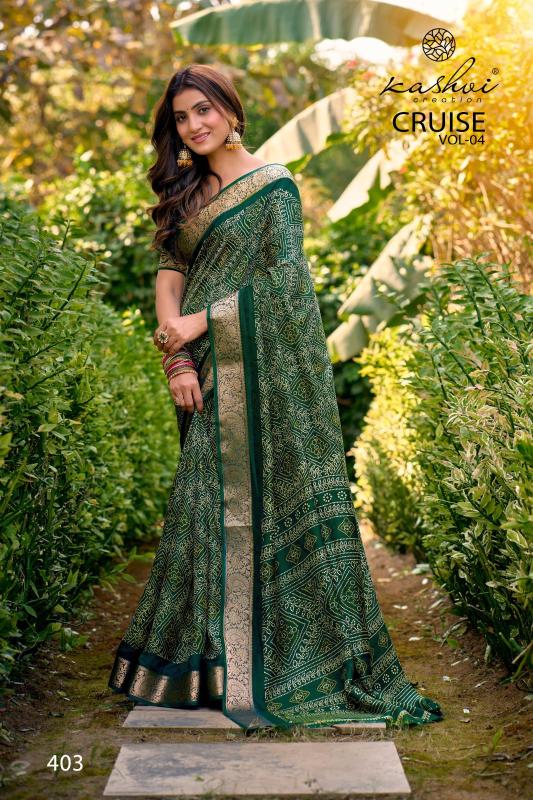 Kashvi Cruise Vol 4 Saree wholesaler in Bangalore