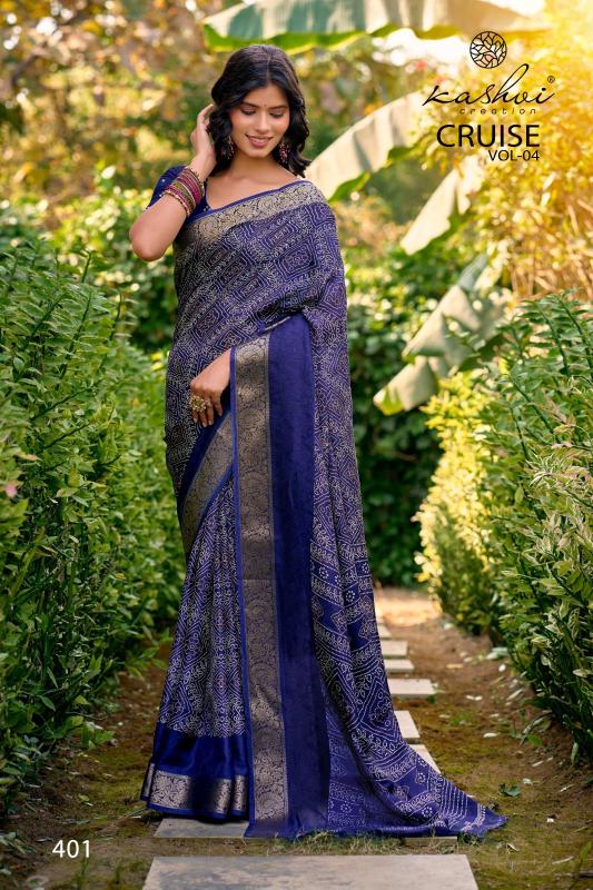 Kashvi Cruise Vol 4 Saree wholesaler in Bangalore