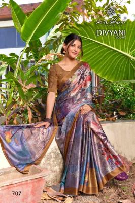 Kashvi divyani vol 7 Saree wholesalers in Hyderabad