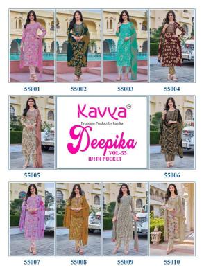 Kavya deepika vol 55 Kurti exporter in Delhi