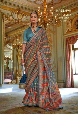 Kreshva rani-mahal Wholesale saree shops in delhi