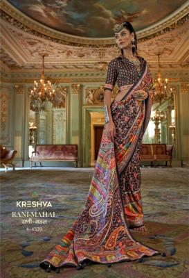 Kreshva rani-mahal Wholesale saree shops in delhi