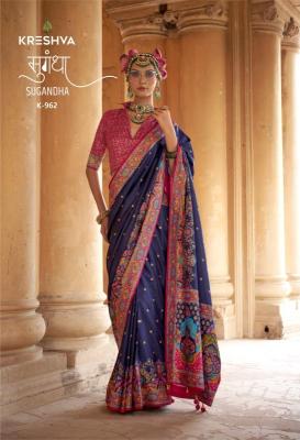 Kreshva sugandha Saree manufacturers in delhi