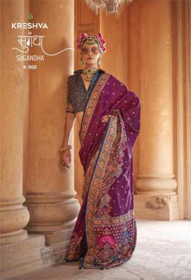 Kreshva sugandha Saree manufacturers in delhi