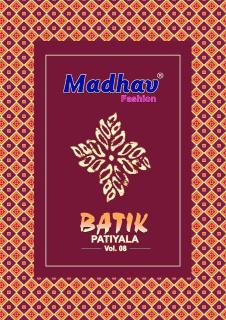Madhav batik patiyala vol-8 Designer dress material suppliers in Delhi