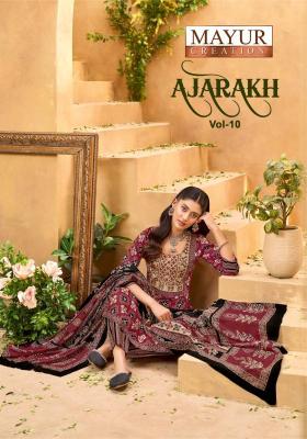 Mayur ajarakh vol-10 Kurti manufacturers in Delhi
