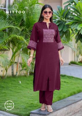 Mittoo samyaa coord set Kurti manufacturers in Hyderabad