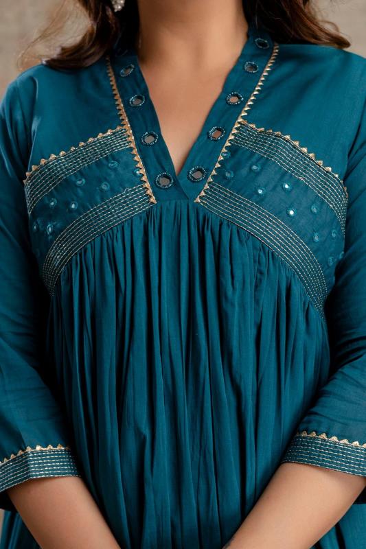 Naisha K 589 Kurti exporters in Mumbai