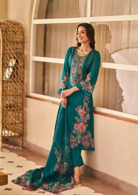 Nisanka mills & emb miraal luxury lawn 26 Surat dress material market