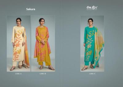 Omtex sakura Dress materials manufacturer in Delhi