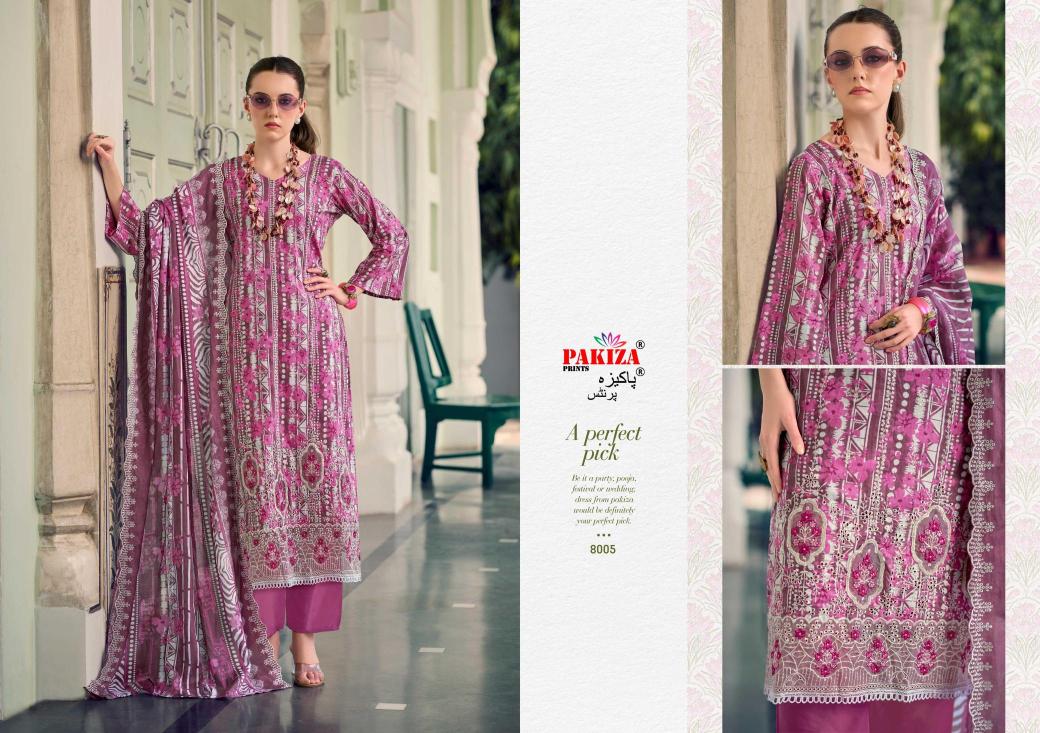 Pakiza hamnawa vol 8 Wholesale dress materials in Delhi