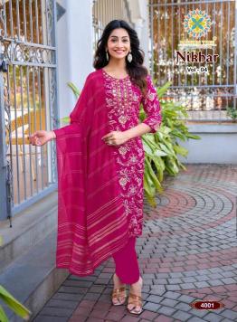Passion tree nikhaar vol-4 Ladies Kurti wholesalers in Hyderabad